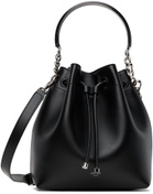 Jimmy Choo Black Bon Bon Bucket Bag