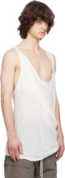 Rick Owens Off-White Temple Pony Tank Top