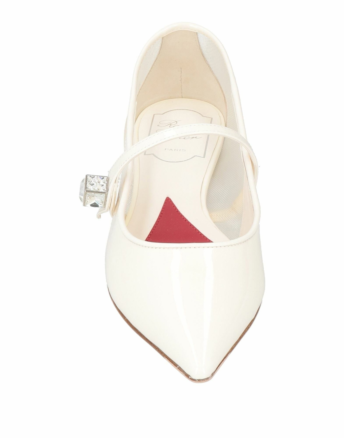 Roger Vivier Womens Ballet flats Cream