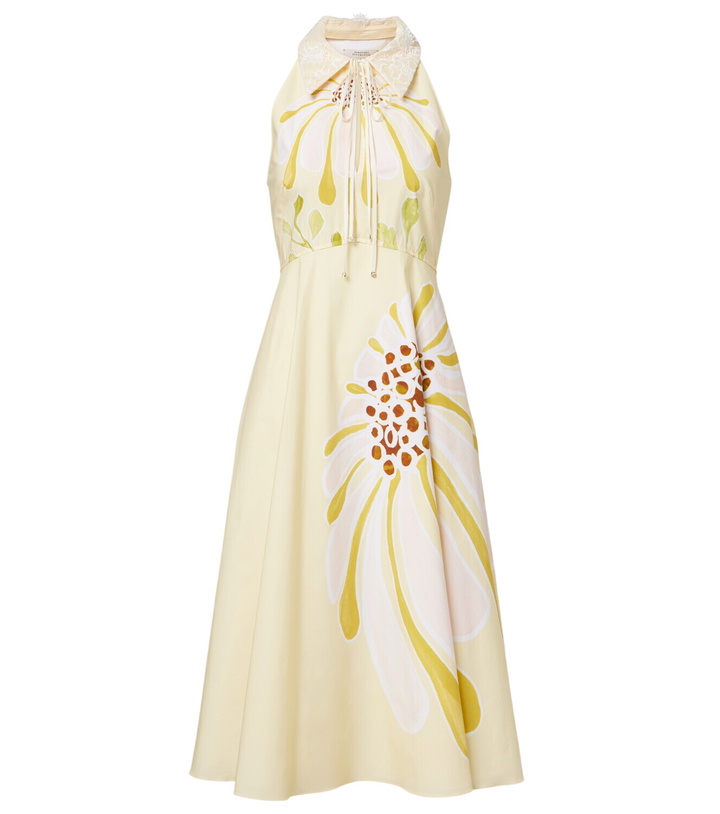 Photo: Dorothee Schumacher Floral Power floral cotton-blend midi dress