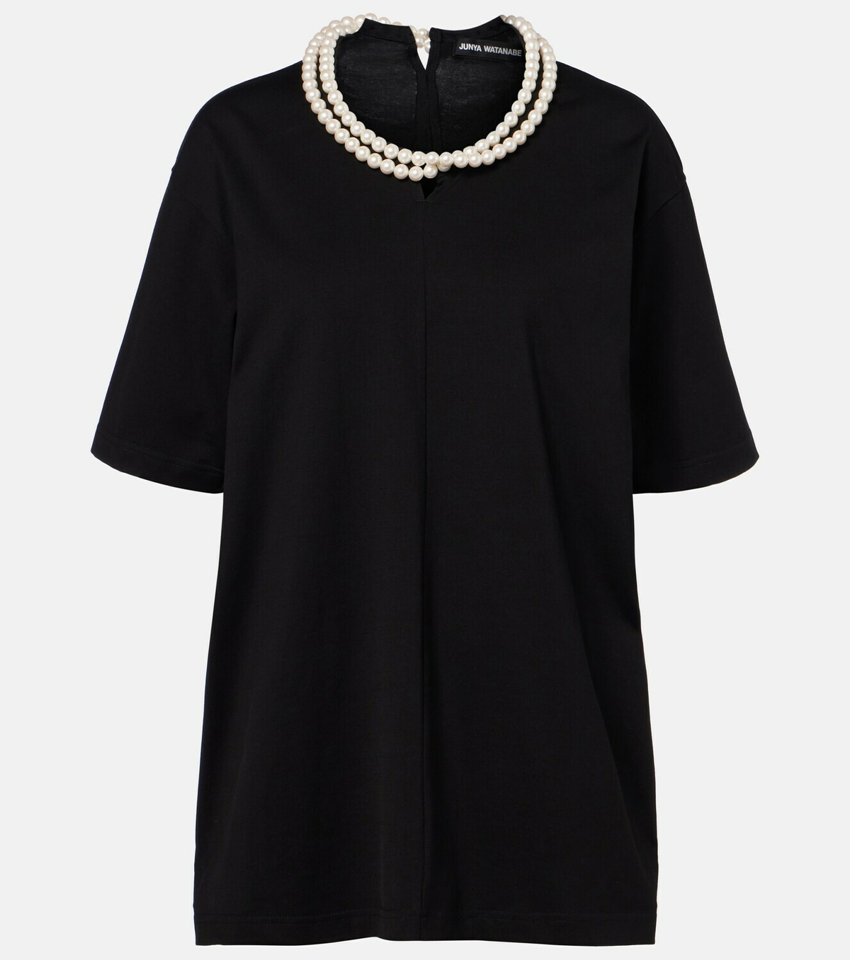 Junya Watanabe Oversized embellished cotton T-shirt