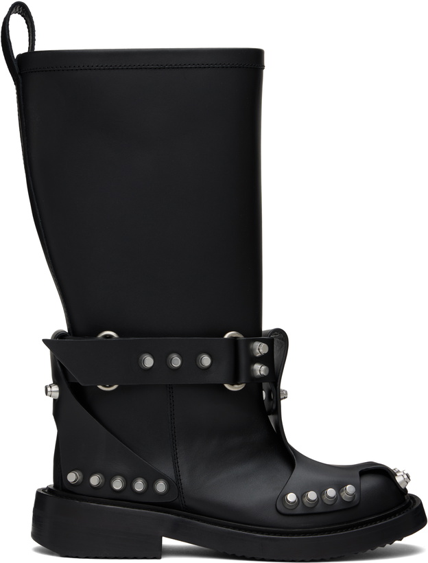 Photo: Alexander Wang Black Dixon Buckle Boots