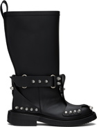 Alexander Wang Black Dixon Buckle Boots