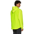 Juun.J Yellow Panelled Hoodie