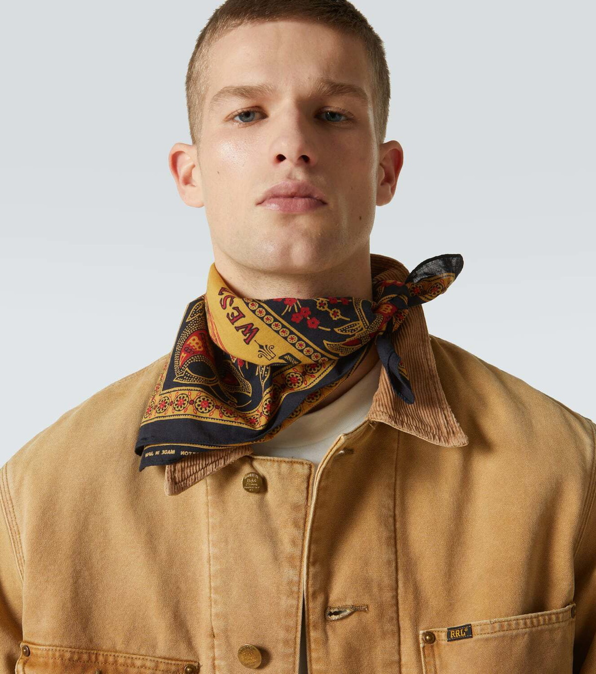 小物 RRL / Jacquard-Knit Wool-Blend Scarf Moon Jacquard Wool Scarf – Beyond Scarf
