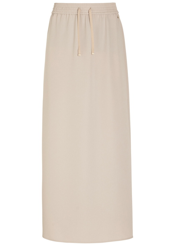 Photo: Herno Crepe Midi Skirt Cream