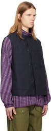 Pilgrim Surf + Supply Navy Finster Utility Reversible Vest