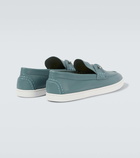 Christian Louboutin Chambeliboat leather boat shoes