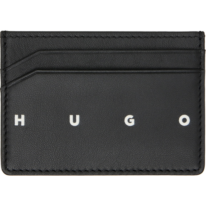 Photo: Hugo Black Leather Card Holder
