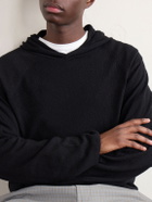 Our Legacy - Knitted Silk Hoodie - Black