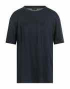 Brioni Mens T-shirt Midnight in Blue