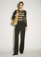 Saint Laurent Laddered Bodysuit