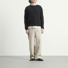 Auralee Men's Summer Cashmere Knit Jumper in Black