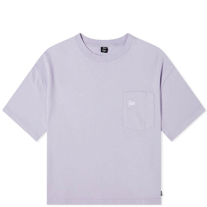 Photo: Patta Boxy Pocket T-Shirt in Lavender