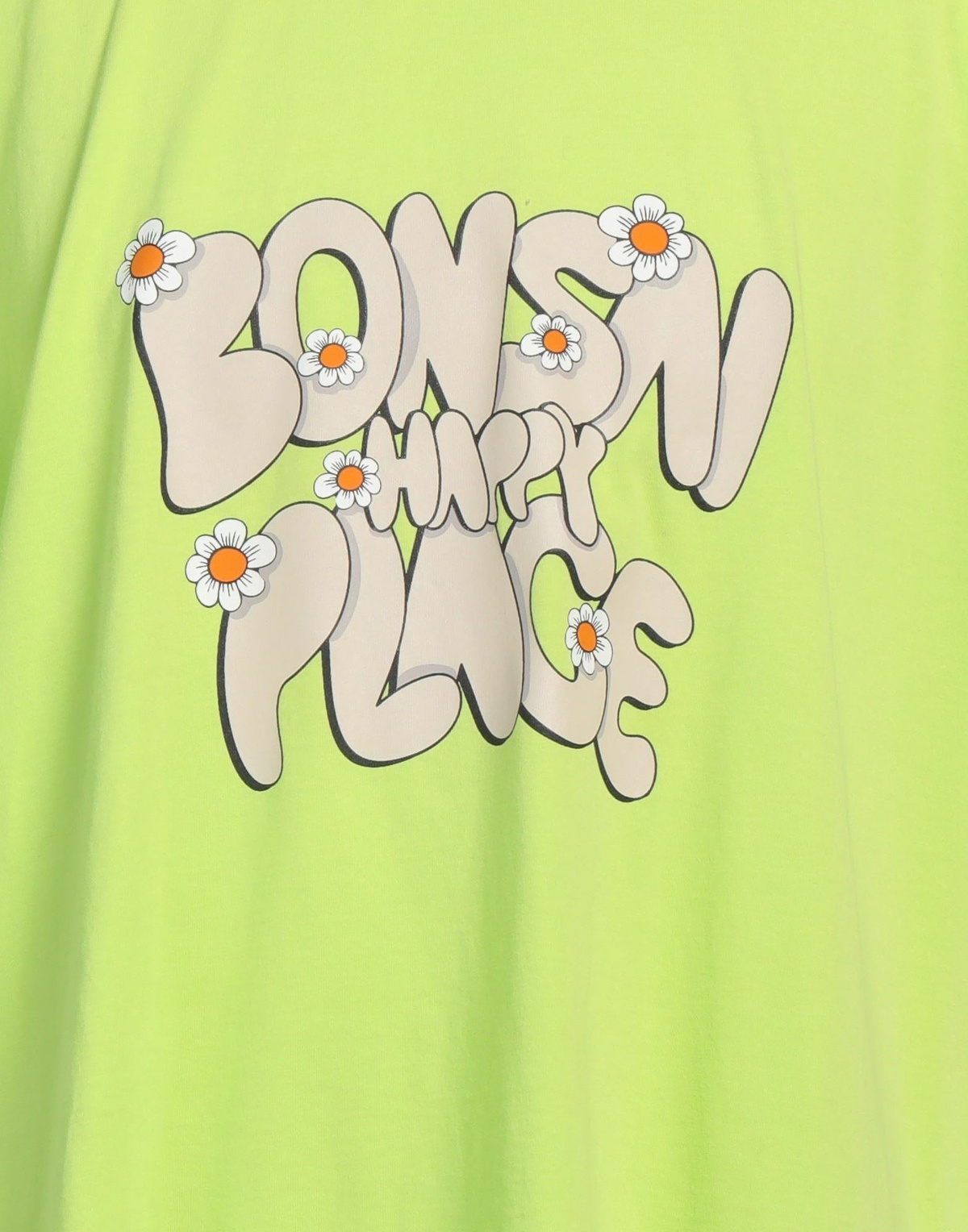 Bonsai Mens T-shirt Lime in Green
