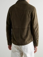 Belstaff - Frame Suede Jacket - Green