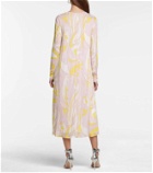 Pucci Printed midi dress