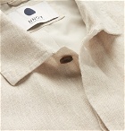 NN07 - Oscar Linen Overshirt - Beige