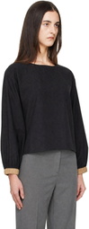 Baserange Black Moy Top