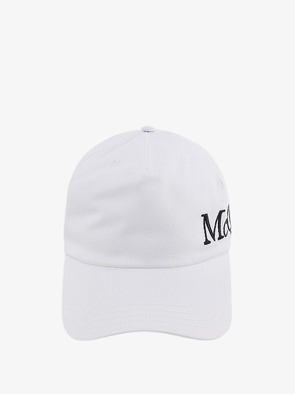 Alexander Mcqueen Hat White Mens Alexander McQueen