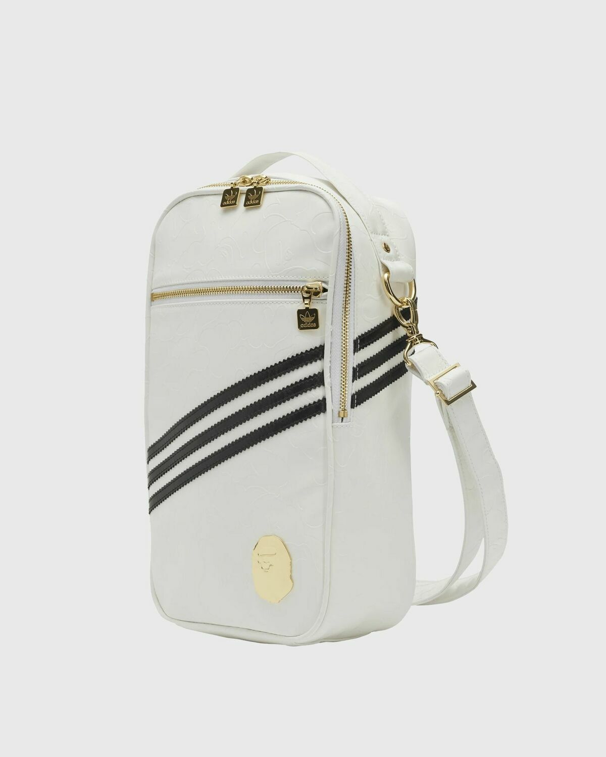 Adidas X BAPE BAG White Mens Messenger & Crossbody Bag