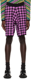 ZANKOV Black & Pink Diego Shorts