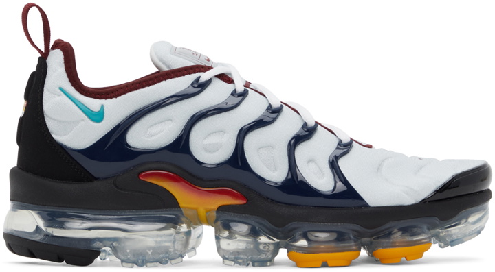 Photo: Nike Grey & Navy Air Vapormax Plus Sneakers