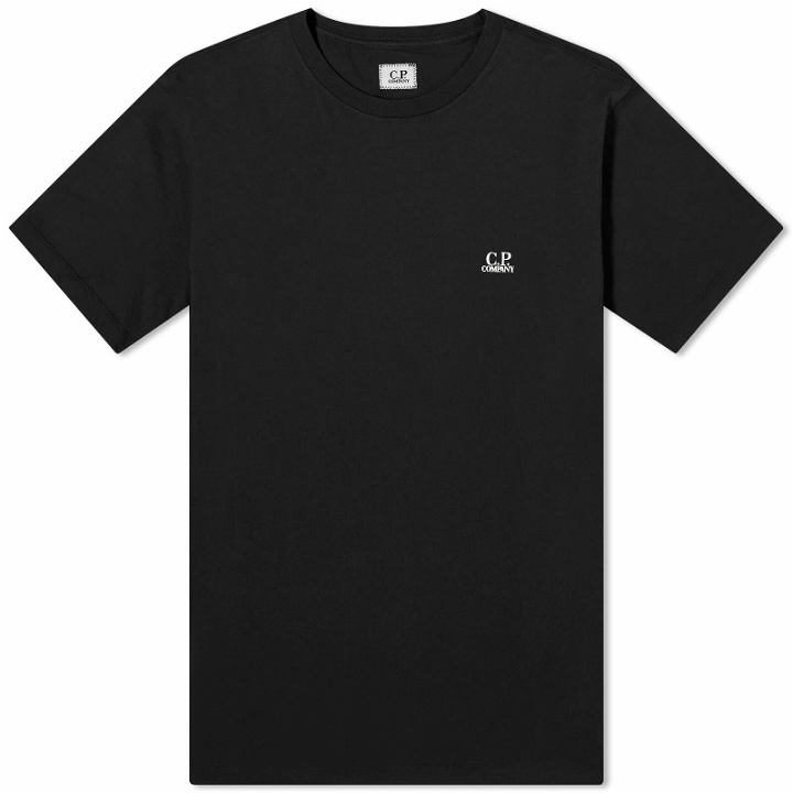 Photo: C.P. Company Men's 30/1 Jersey Goggle T-Shirt in Black