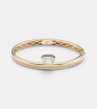 Shay Jewelry 18kt gold bangle with diamonds