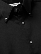 Acne Studios - Odrox Button-Down Collar Cotton-Twill Overshirt - Black