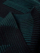 Balenciaga - Logo-Jacquard Wool Scarf
