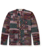 Séfr - Gote Striped Wool-Blend Cardigan - Multi