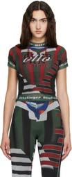 Ottolinger Multicolor Mesh T-shirt