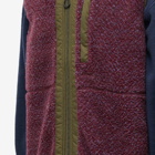 Adsum Men's Expedition Fleece Vest in Custom Jacquard