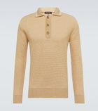 Loro Piana - Longfield linen, cotton and silk polo shirt