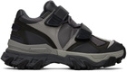 Juun.J Gray Paneled Sneakers