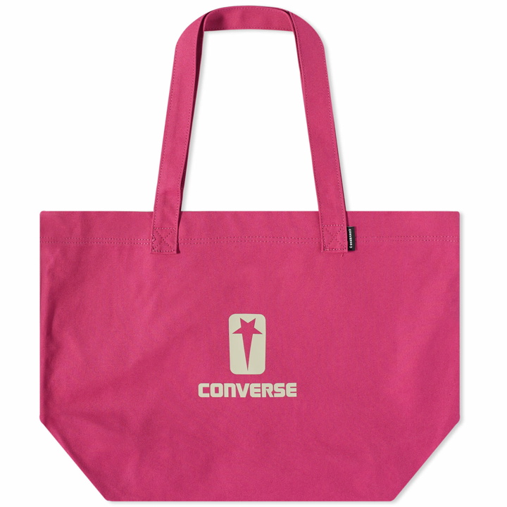 Photo: Converse x DRKSHDW Tote Bag in Hot Pink