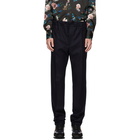 Fendi Navy Drawstring Trousers