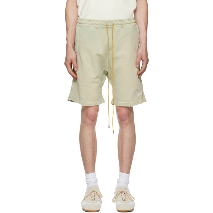 Photo: Rhude Green Classique Sweat Shorts