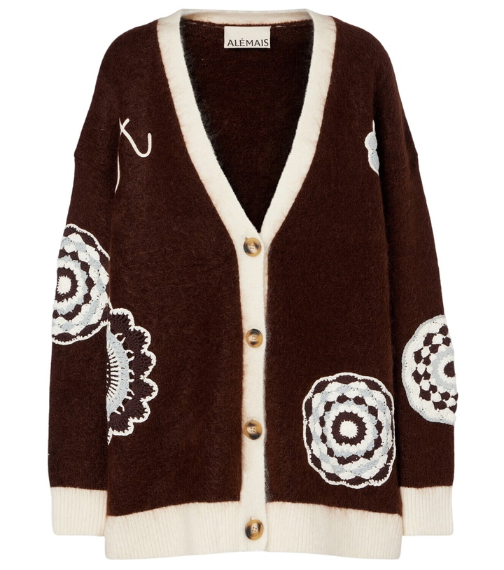 Photo: Alémais Crochet-trimmed cardigan
