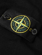 Stone Island - Logo-Appliquéd Cotton Sweater - Black