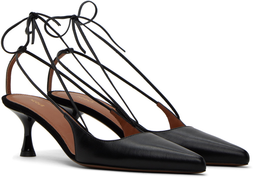 NEOUS Black Sada Heels