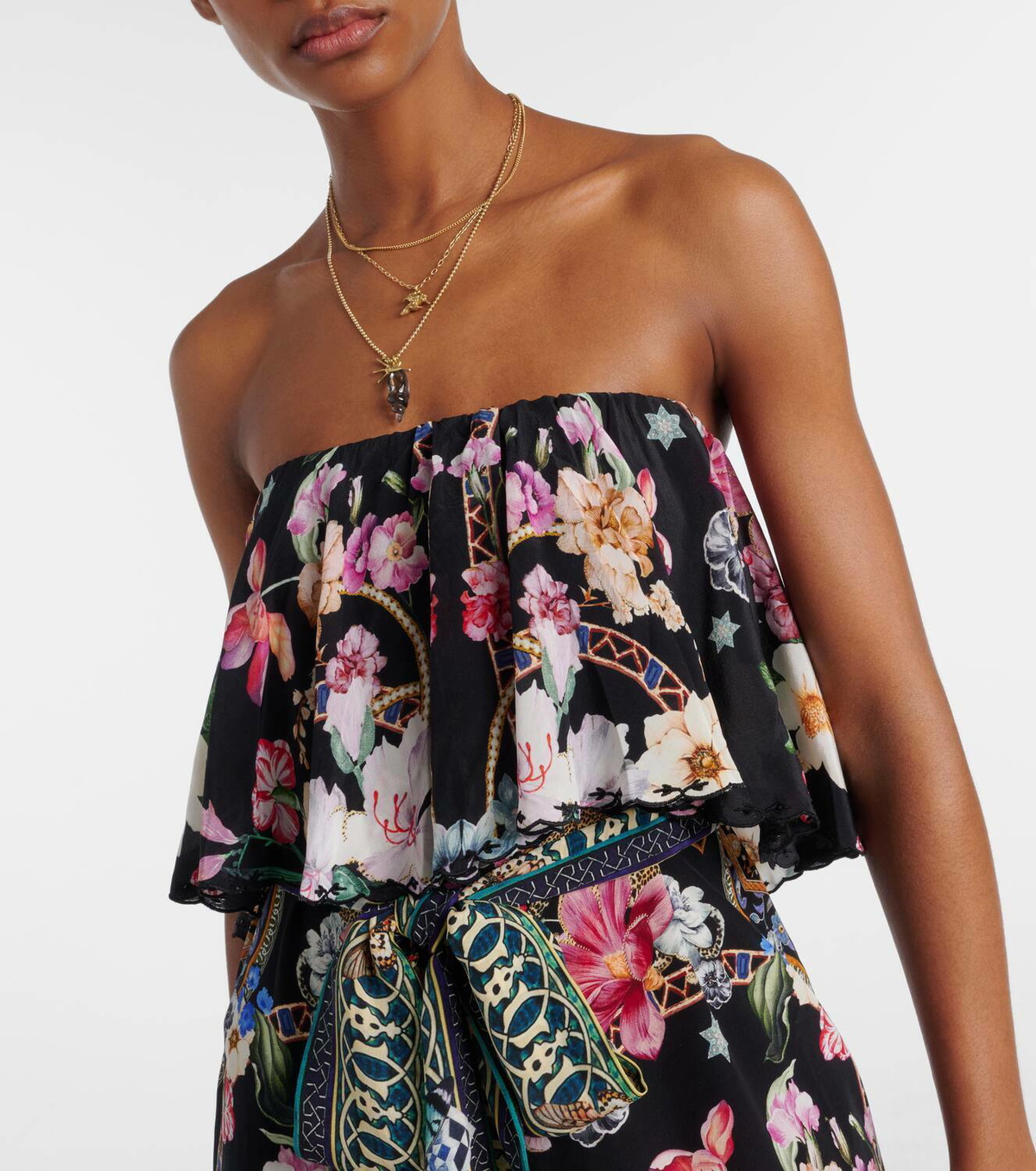 Camilla Midnight in Monserrate printed jumpsuit