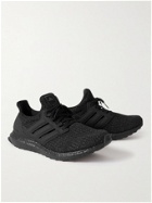 adidas Sport - UltraBOOST 4.0 DNA Rubber-Trimmed Primeknit Running Sneakers - Black