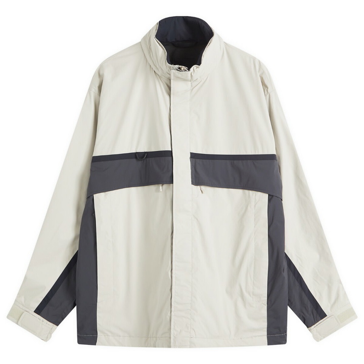 Photo: DAIWA Men's Tech Extreme Liner Jacket in Ecru/Dark Charcoal