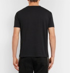 Valentino - Printed Cotton-Jersey T-Shirt - Men - Black