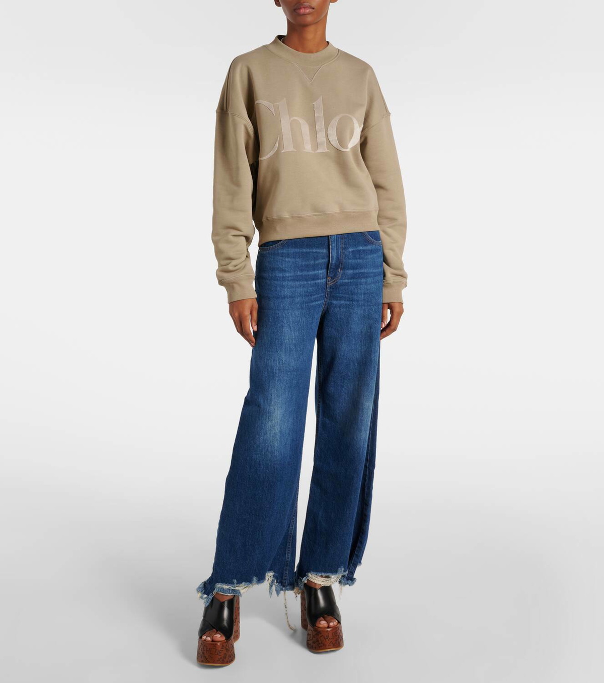 CHLOÉ - Woman - Classic Navy - Sweatshirt main image 1
