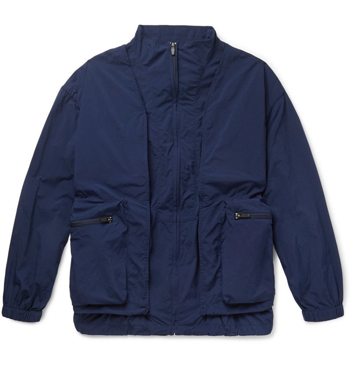 Photo: Remi Relief - Layered Shell and Mesh Jacket - Navy