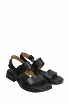 Camper Dana Sandals In Black Leather