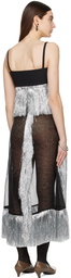 Nicklas Skovgaard Black & Silver Adyson Maxi Dress